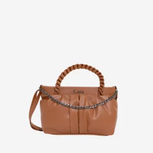 Burning Sand Braided sling bag | CARA