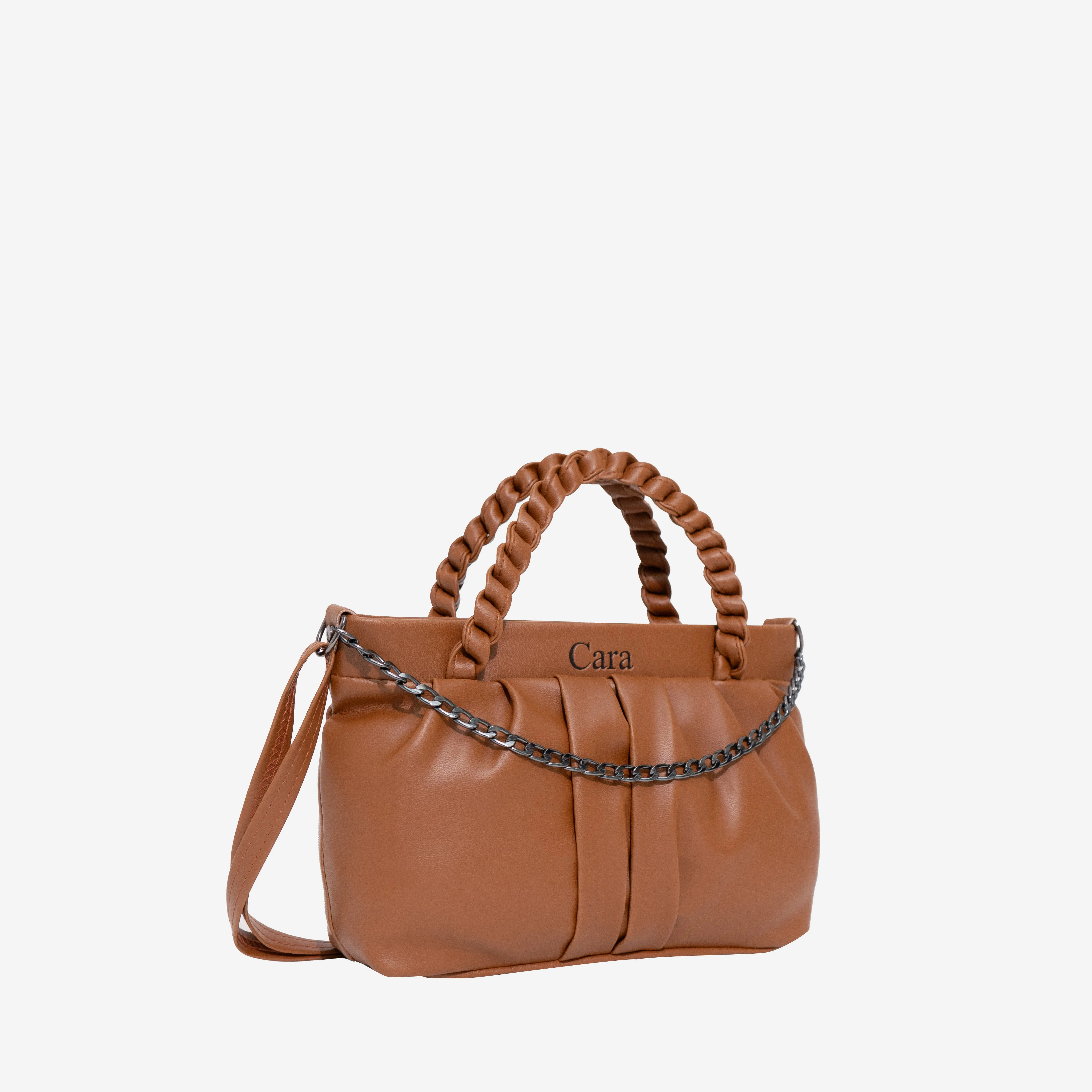 Burning Sand Braided sling bag | CARA
