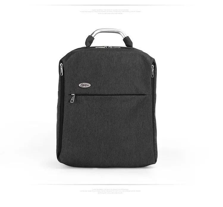 Business backpack, men's shoulder bag, Korean trend, leisure student bag, simple fashion Computer