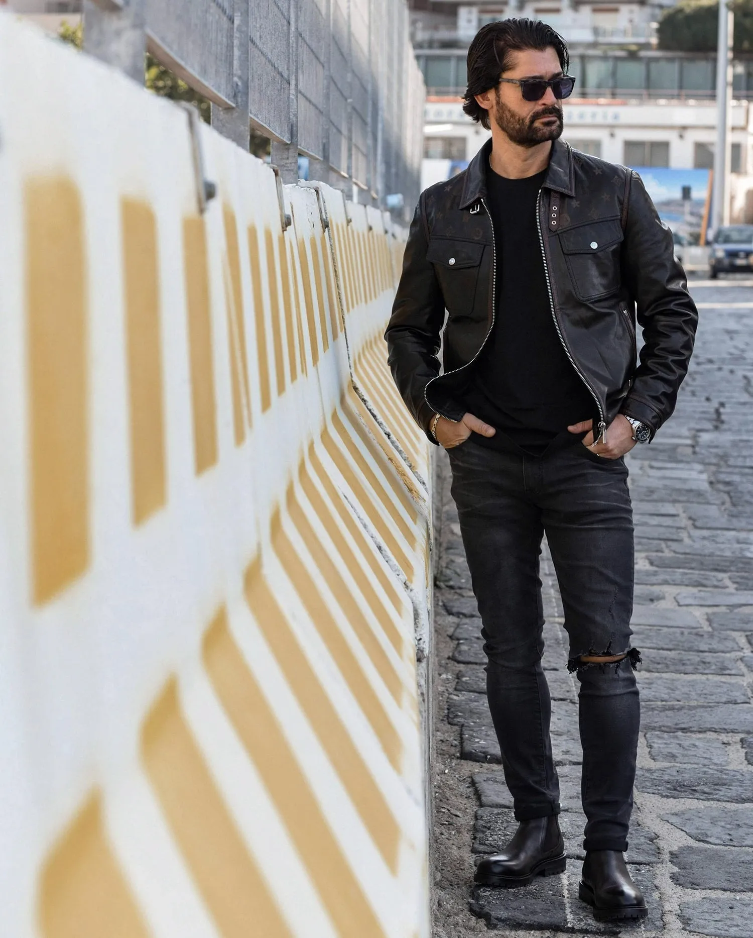 Buy Best Black Classic Trucker Genuine Leather Jacket