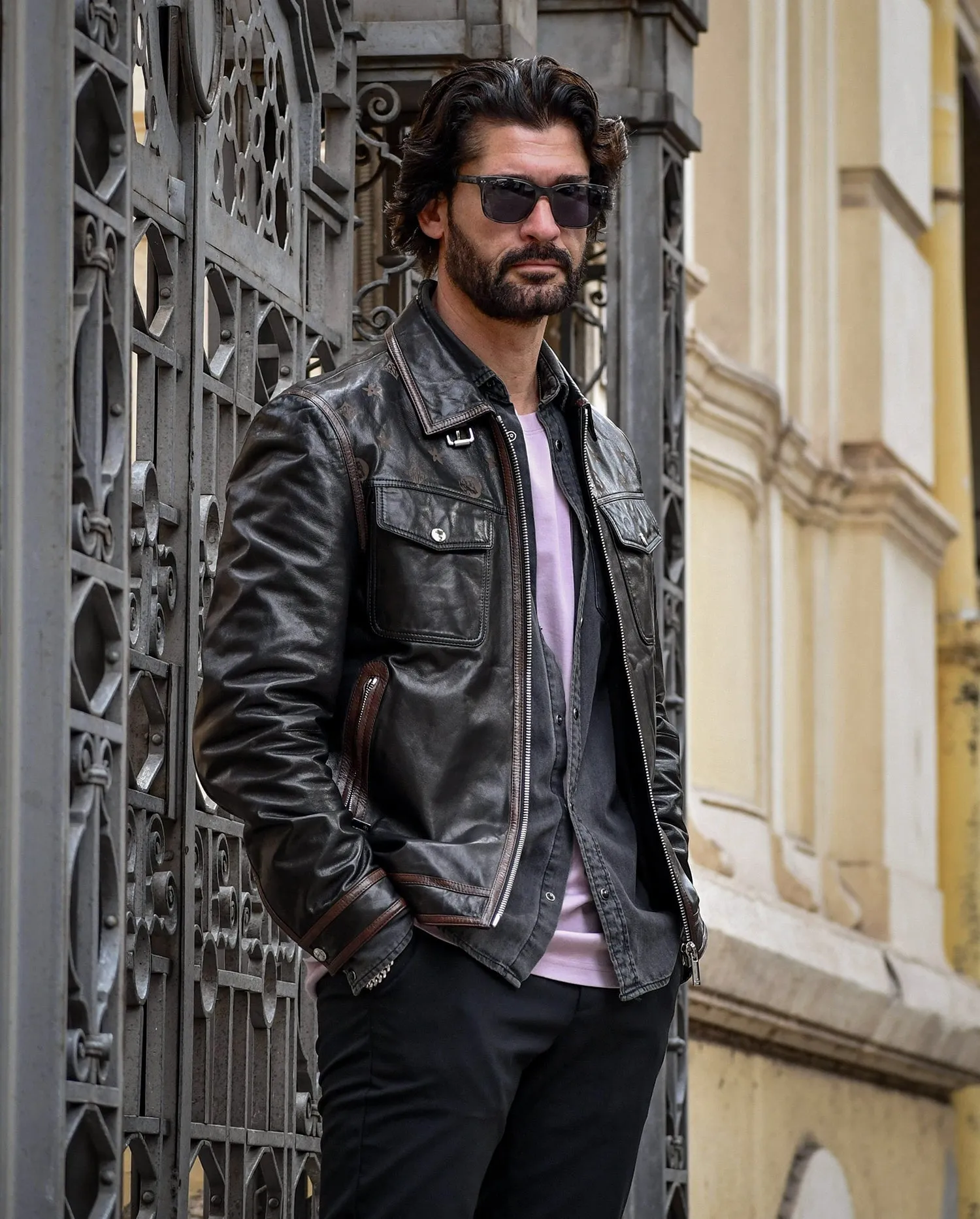 Buy Best Black Classic Trucker Genuine Leather Jacket