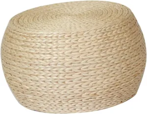 Cabilock Woven Sea Grass Outdoor Stool Footstools Small Leisure Comfort Fast Shoes Changing Stool