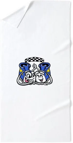 CafePress Marathon Running Shoes Ready for The R 30"x60" Absorbent, Soft Beach Towel
