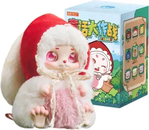 CALEMBOU Plush Doll Blind Box Figures, Fairy Tale Battle Series Stuffed Animals Mystery Box Toy, Kawaii Cino Plush, Collectible Birthday Gift for Girls(Fairy Tale-1Box)