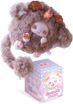 CALEMBOU Plush Doll Blind Box, Loloan Confession Series Stuffed Blind Box Toy, Kawaii 1 of 6 Possible Mystery Plush, Collectible for Birthday Gift (PB-Loloan Dessert-1pc)