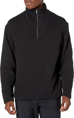 Calvin Klein Men's Terry Quarter Zip Sweatshirt