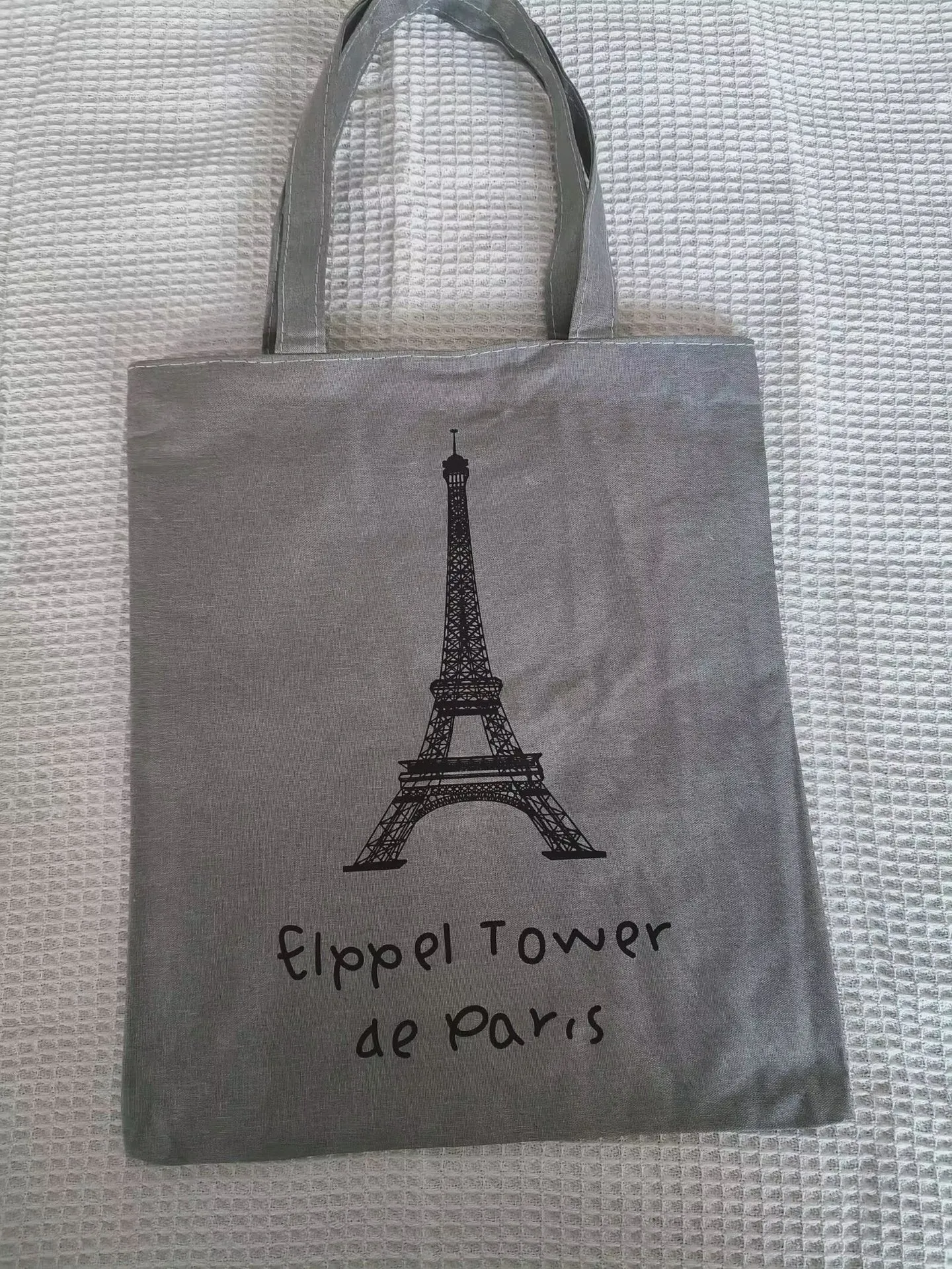 Canvas Printed Simple Fashion Packaging Book Handbags