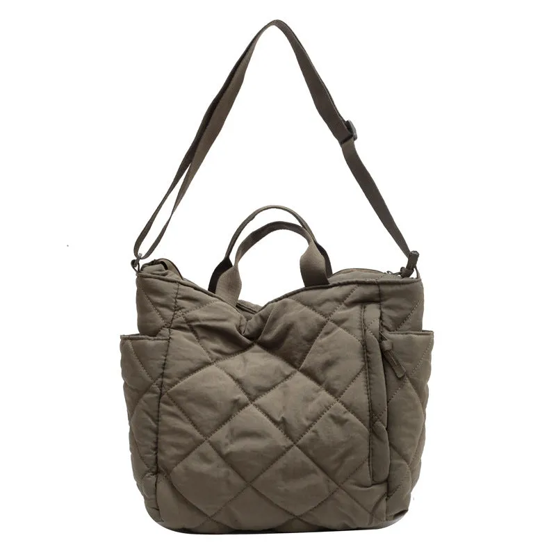 Capacity Totes For Class Korean Style Cotton Clothes Bags