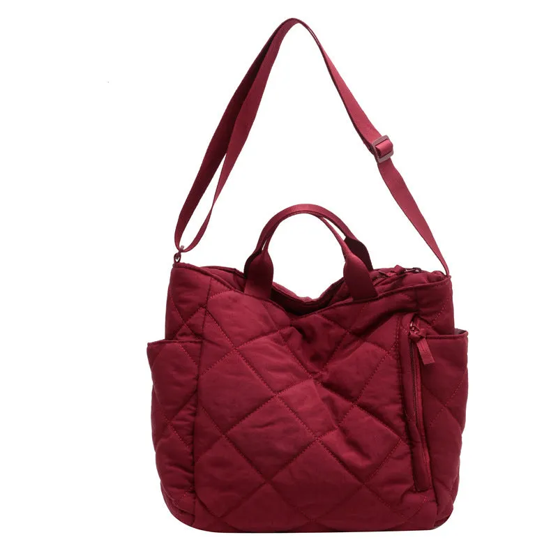 Capacity Totes For Class Korean Style Cotton Clothes Bags