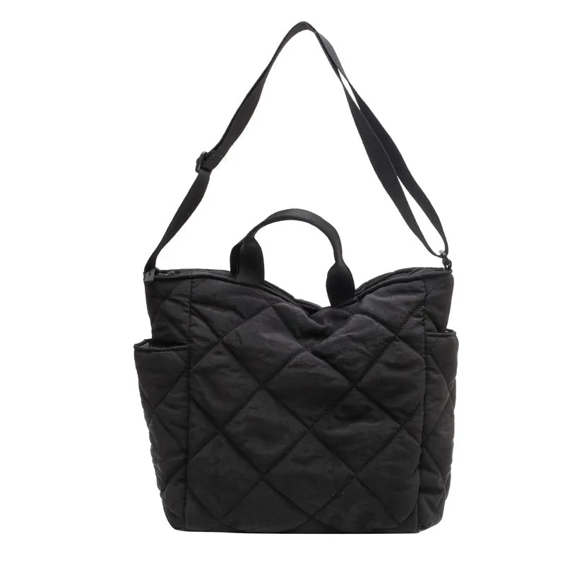 Capacity Totes For Class Korean Style Cotton Clothes Bags