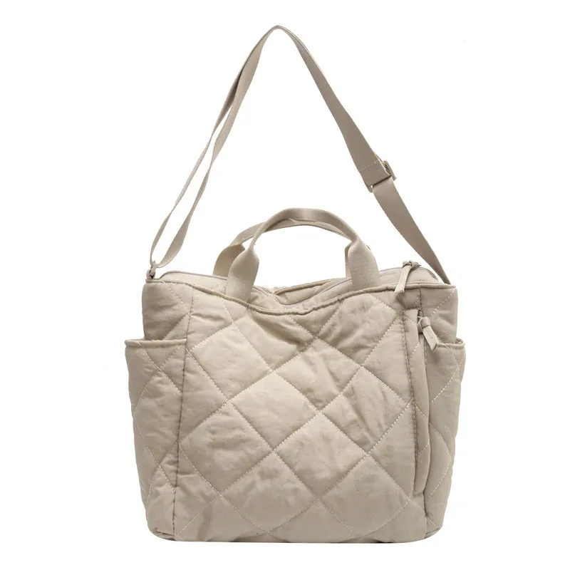 Capacity Totes For Class Korean Style Cotton Clothes Bags