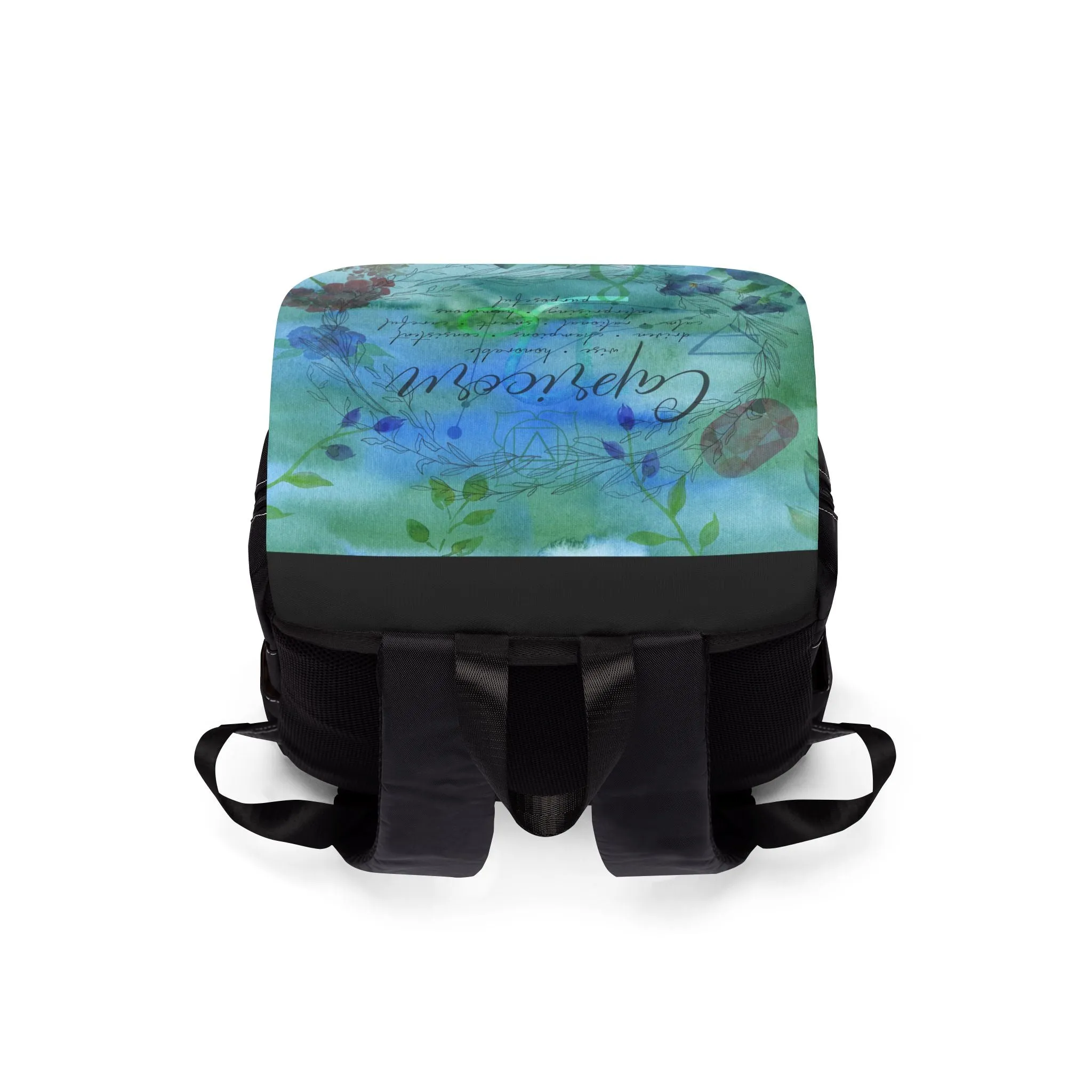 Capricorn Unisex Casual Shoulder Backpack