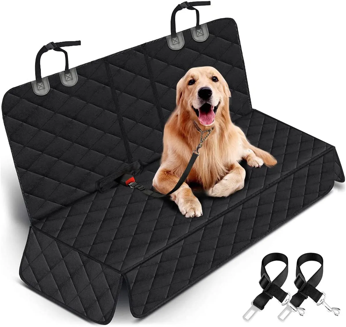 Car Dogs Seat Cars for Car Seat Cover, Reat Most Back Built-in features Suvs - Waterproof Fits for Protector Dog Pet Trucks Seat Seat Seat Bench Armrest Cover, Car Black Cover Cover Non-Slip Middle Offer-ending soon