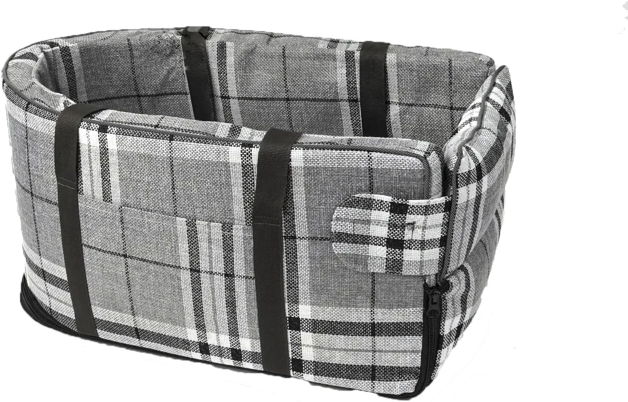 Car Pet Bag for Dodge Caliber Journey Challenger Dorango 2008-2024, Small Dog Car Seat, Travel Pet Bed, Vehicle Pet Bag, Auto Armrest Pet House,F