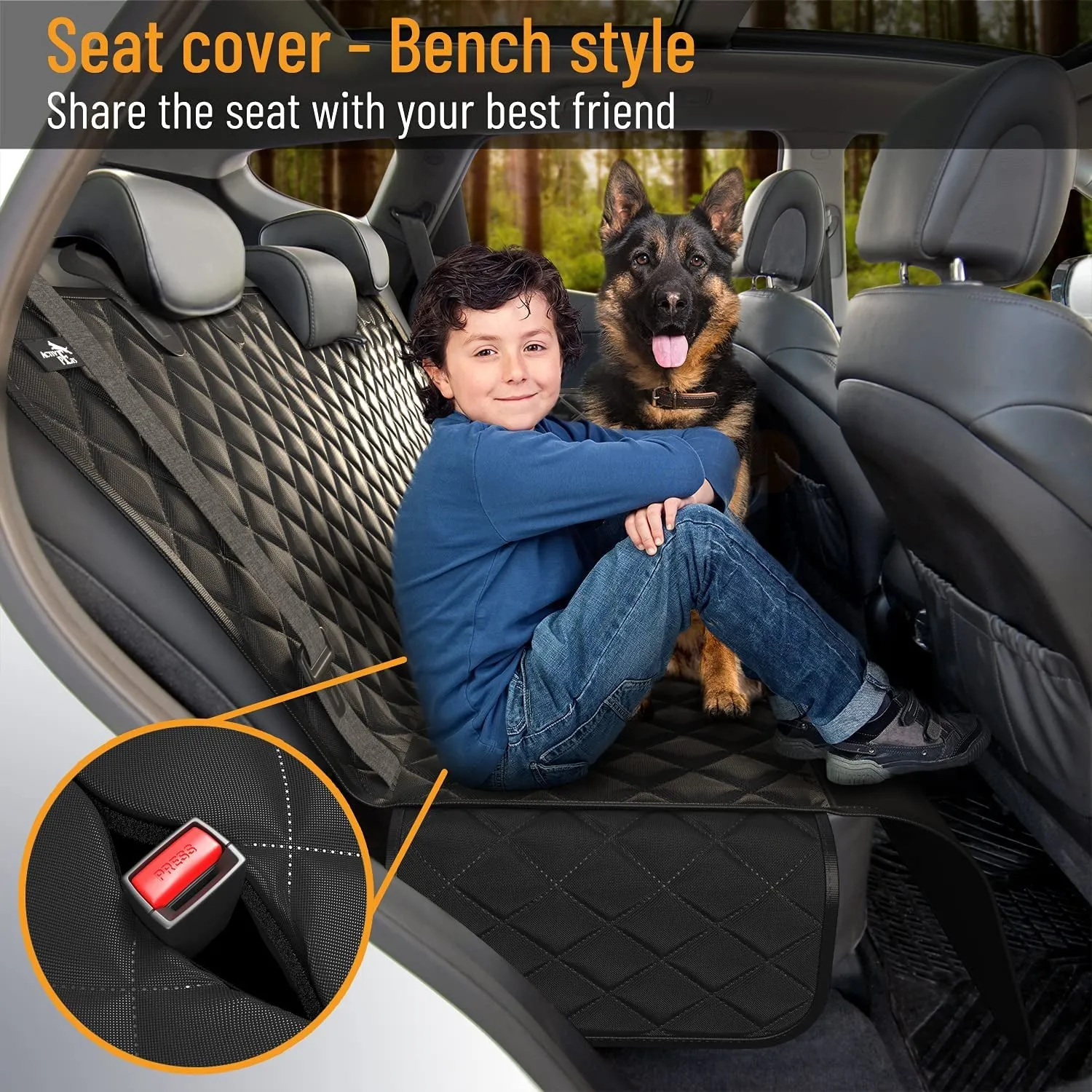 Car Seat Waterproof Seat, for Dog Back Special collections Excellent reviews Cover