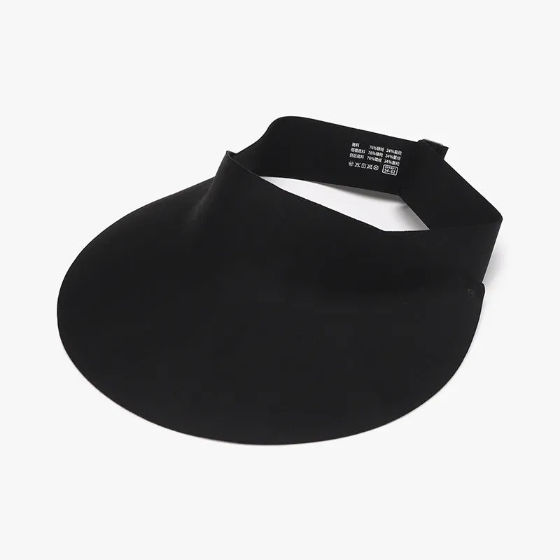 Cara Smooth Breathable Wide Brim Active Sport Adjustable Sun Visor