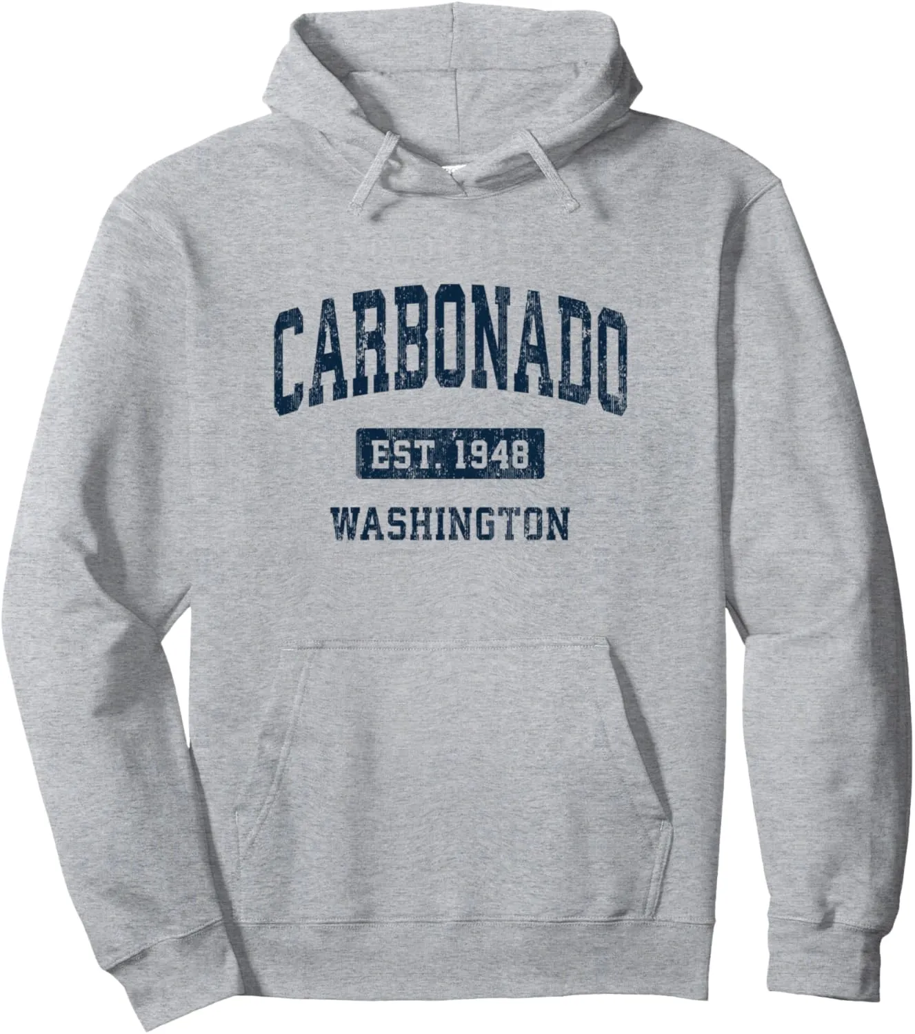 Carbonado Washington WA Vintage Athletic Sports Design Pullover Hoodie