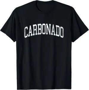 Carbonado Washington WA Vintage Athletic Sports Design T-Shirt