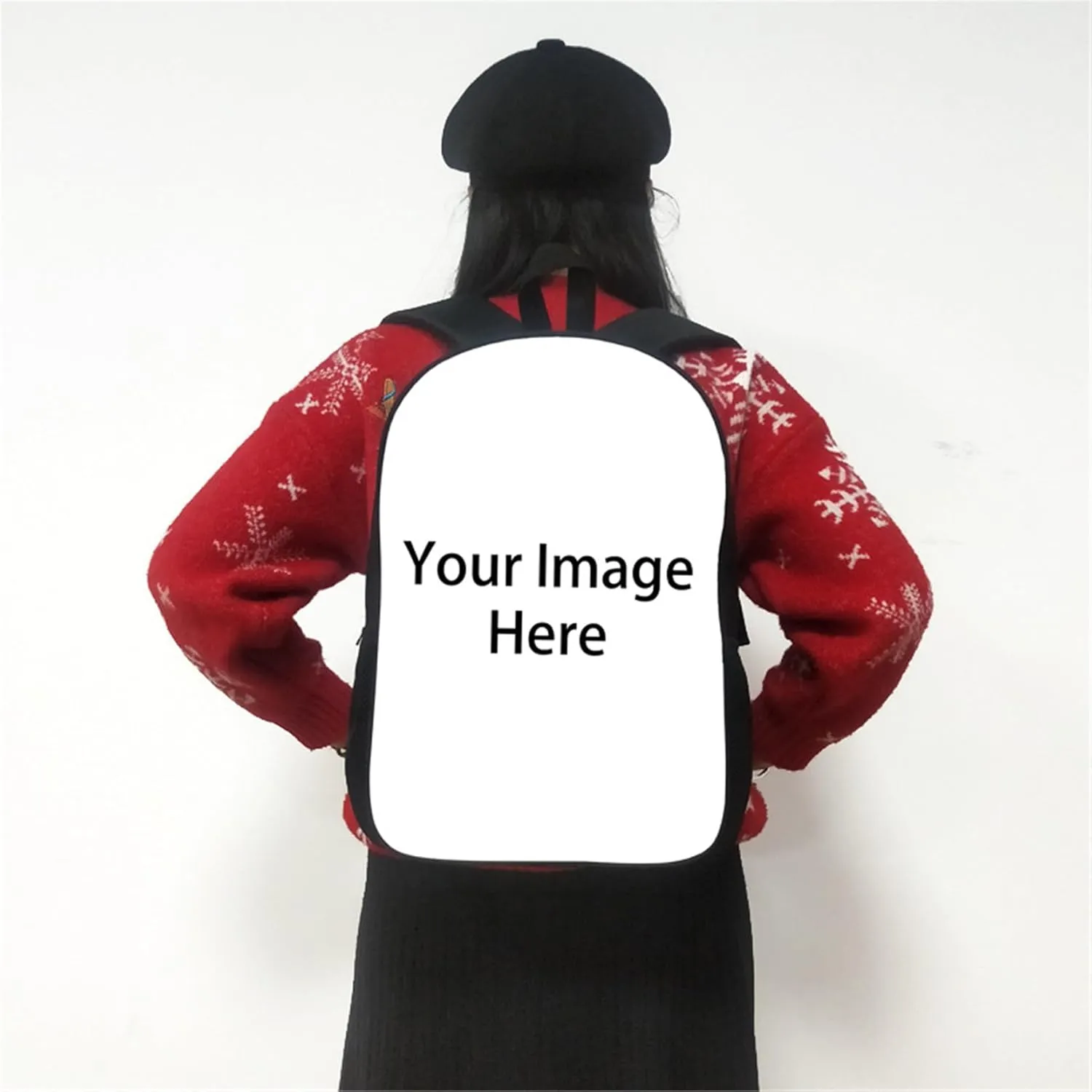 Casual Backpack Daypack Laptop Bag Handbag School Bag Bookbag Schoolbag 6