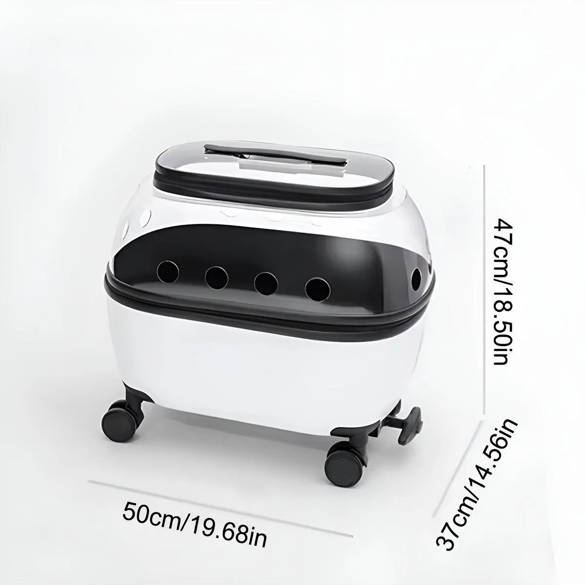 Cat Bag Portable Pet Trolley Carrier Travel Box Out and About Pet Transport Case
