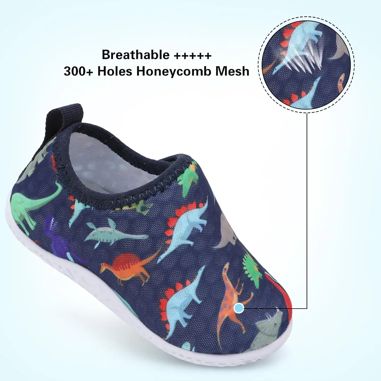 Centipede Demon Toddler Water Shoes for Girls Boys Kids Barefoot Swim Beach Aqua Socks Summer Sandals Breathable Quick Dry for Outdoor Water Sports Pool River