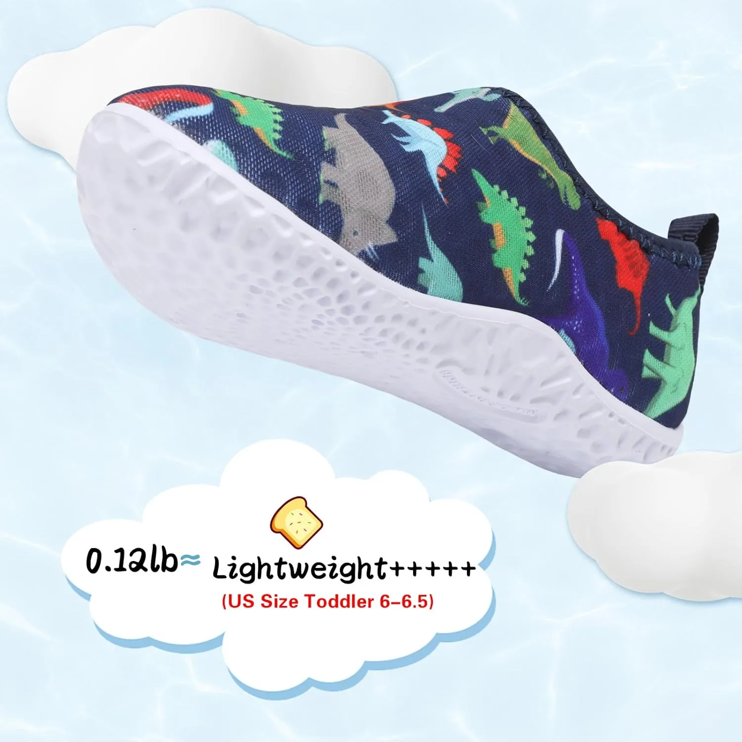 Centipede Demon Toddler Water Shoes for Girls Boys Kids Barefoot Swim Beach Aqua Socks Summer Sandals Breathable Quick Dry for Outdoor Water Sports Pool River