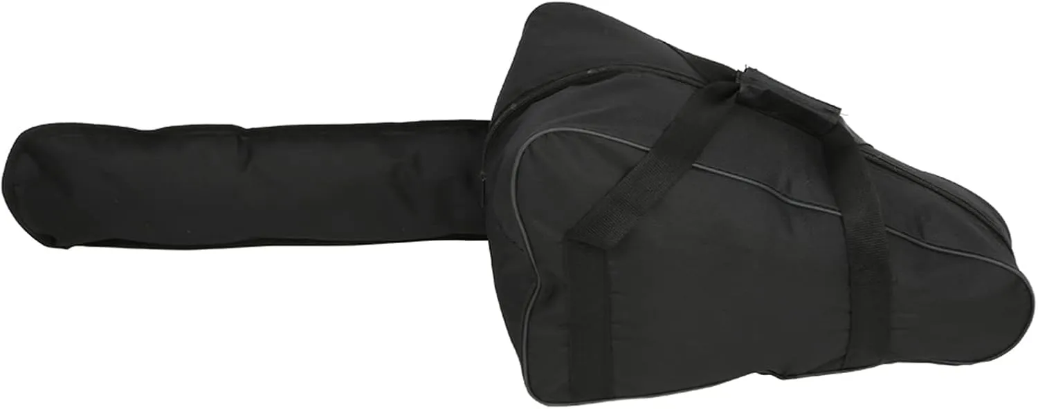 Chainsaw Storage Bag Carrying Case for Saws 20in Waterproof Oxford Fabric Cover (Black)