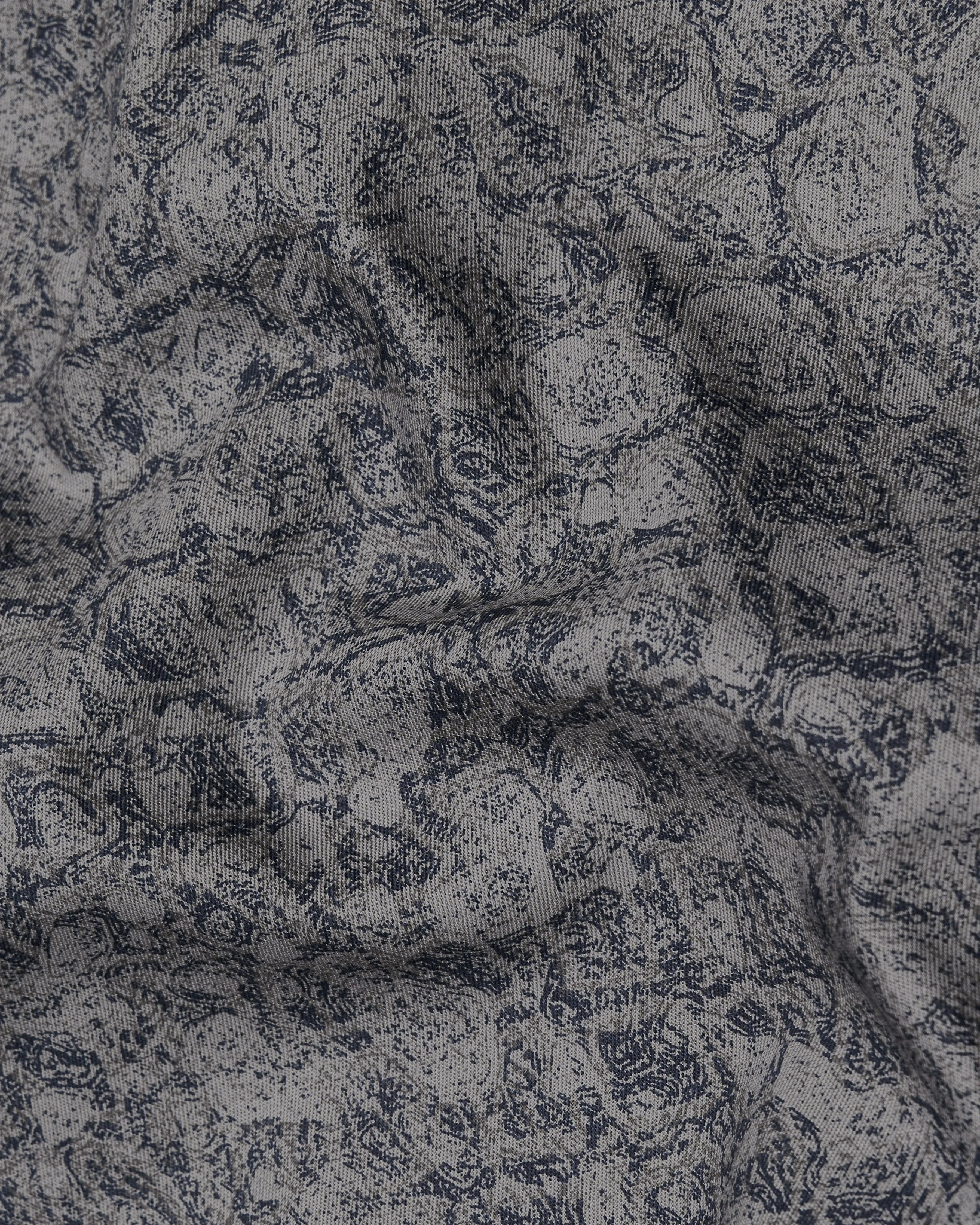 Chateau Gray Printed Royal Oxford Shirt