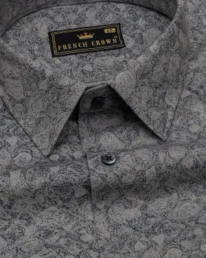 Chateau Gray Printed Royal Oxford Shirt
