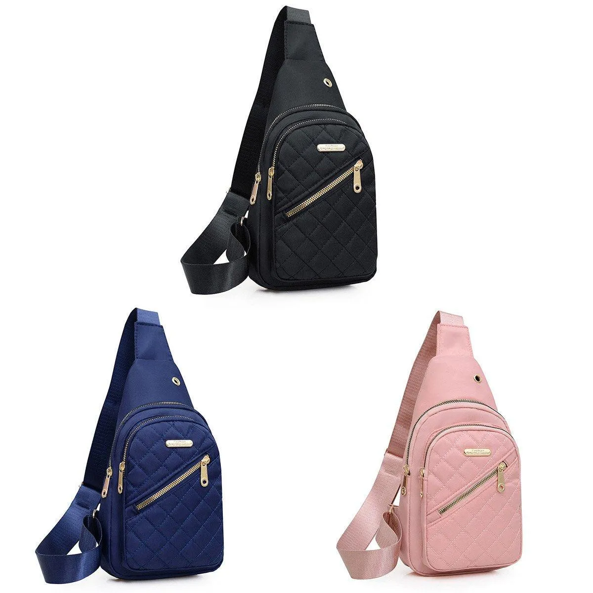 Chest Bag Crossbody Sports Bag Simple Casual Crossbody Bag for Travel Outdoor