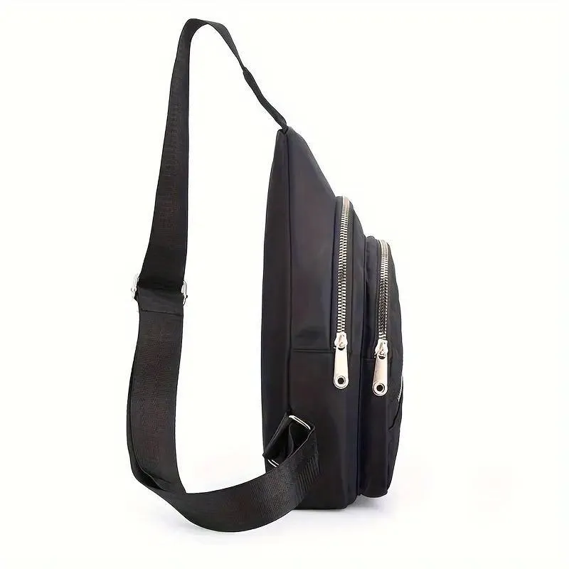 Chest Bag Crossbody Sports Bag Simple Casual Crossbody Bag for Travel Outdoor