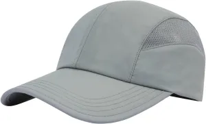 Clakllie Quick Dry Baseball Cap Breathable Sports Sun Hats Curved Brim Snapback Hat Cooling Outdoor Caps Men's Running Hats