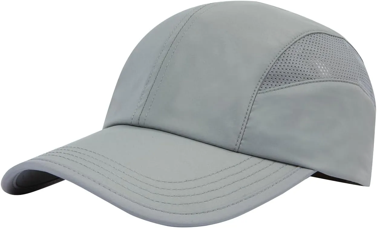 Clakllie Quick Dry Baseball Cap Breathable Sports Sun Hats Curved Brim Snapback Hat Cooling Outdoor Caps Men's Running Hats