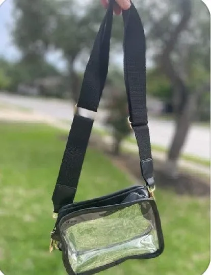 Clear Crossbody Bag - #5393-5398