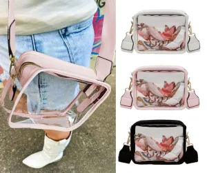 Clear Crossbody Bag - #5393-5398