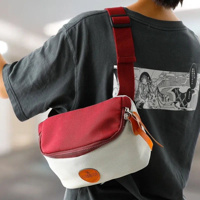 Clownfish Sling Bag - Durable, Multifunctional | 24x14x9cm | Red & White