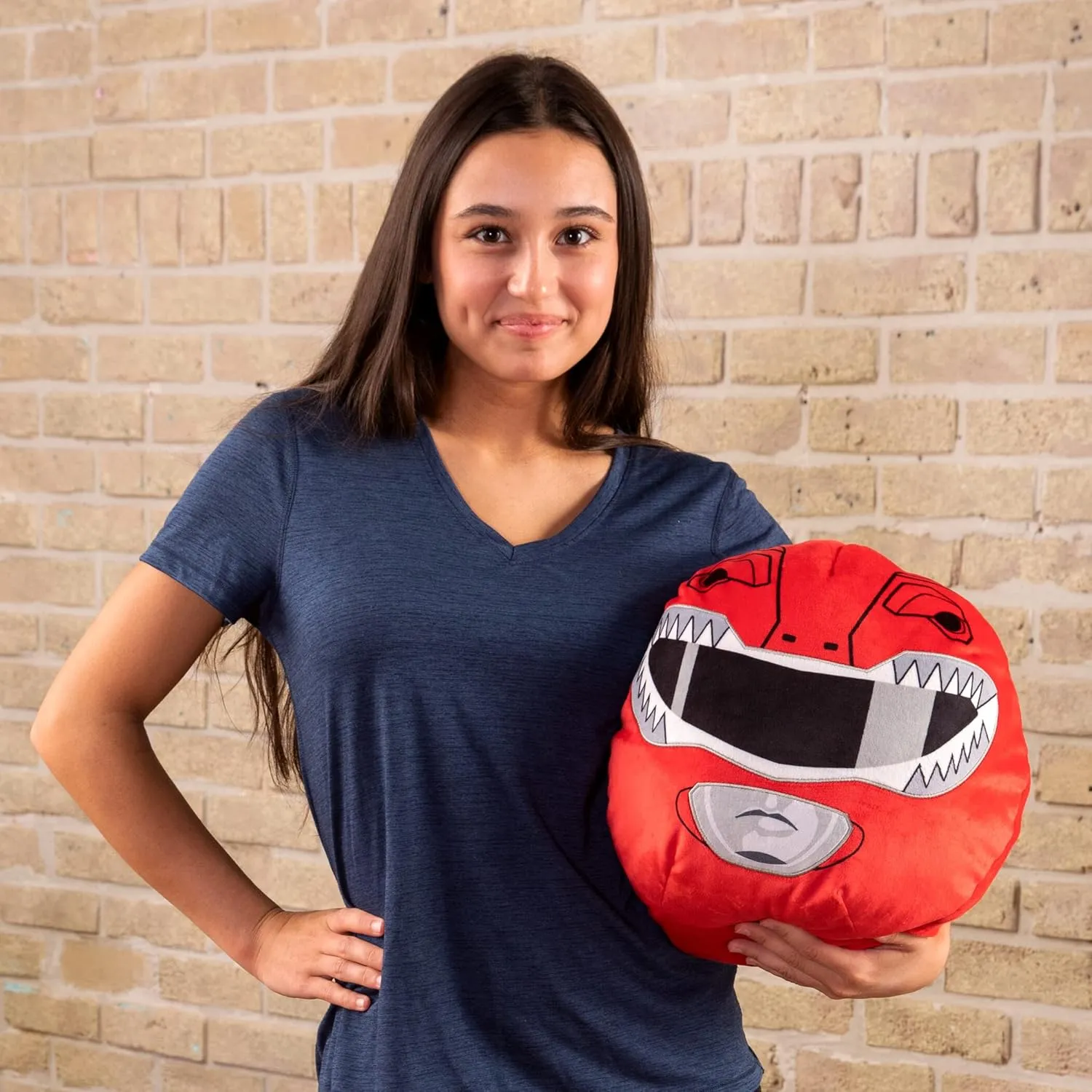 Club Mocchi Mocchi- Mighty Morphin Power Rangers Plush - Red Ranger Plushie - Power Rangers 30th Anniversary Squishy Plushies - 15 Inch