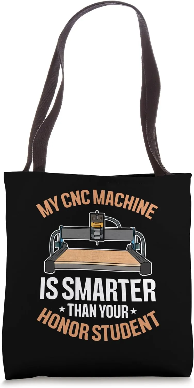 CNC Machinist Metal Work Tote Bag