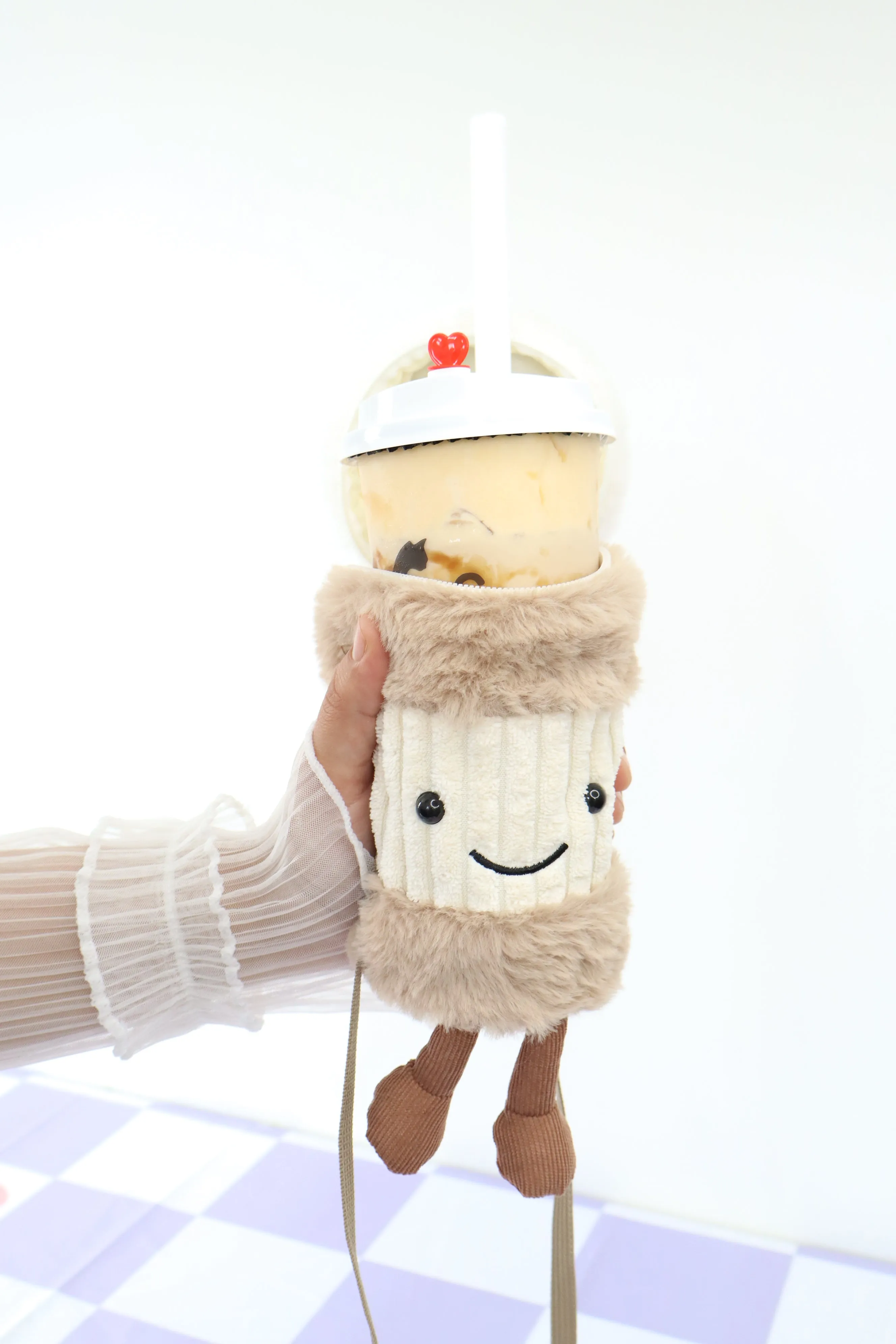 Coffee-To-Go Plush Bag