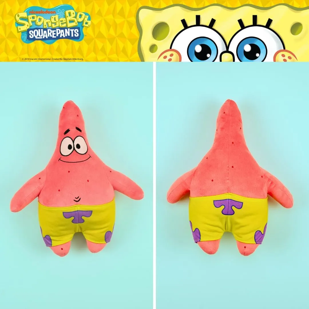 Collectibles Spongebob Squarepants Patrick Star Bedding Super Soft Cozy Decorative Cuddle Pillow, (Officially Licensed Product) By Franco