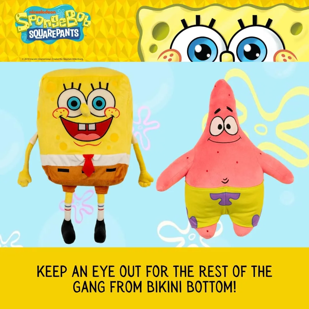 Collectibles Spongebob Squarepants Patrick Star Bedding Super Soft Cozy Decorative Cuddle Pillow, (Officially Licensed Product) By Franco