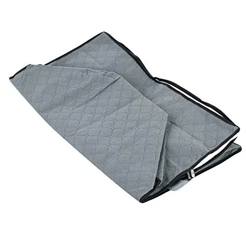 ComboCube Jumbo Zippered Storage Bag for Closet King Comforter, pillow, quilt, bedding, Clothes, Blanket Organizers with Large Clear Window & Carry Handles Space Saver