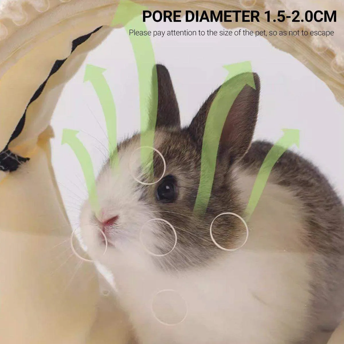 Comfortable and Breathable Small Pet Travel Carrier for Hamster and Rabbit