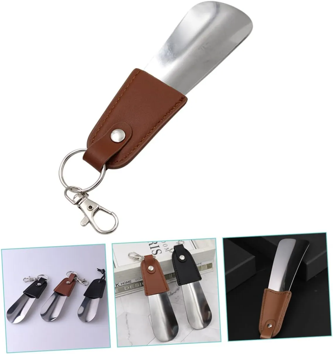 Comfortable Portable Shoe Horn Durable Travel Accessory for Easy Shoe Wear Compact Design for Daily Use
