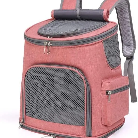 Comfortable Ventilation  Pet Backpack (Pink)