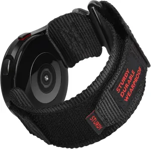 Compatible with OUKITEL Smart Watch Bands, 22mm Rugged Nylon Sports Strap with Woven Loop Design Compatible with OUKITEL BT10, BT20, BT80, BT101, BT103 Smart Watch