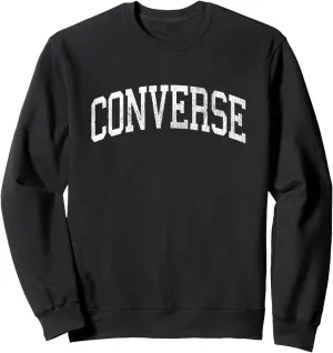 Converse Texas TX Vintage Athletic Sports Design Sweatshirt