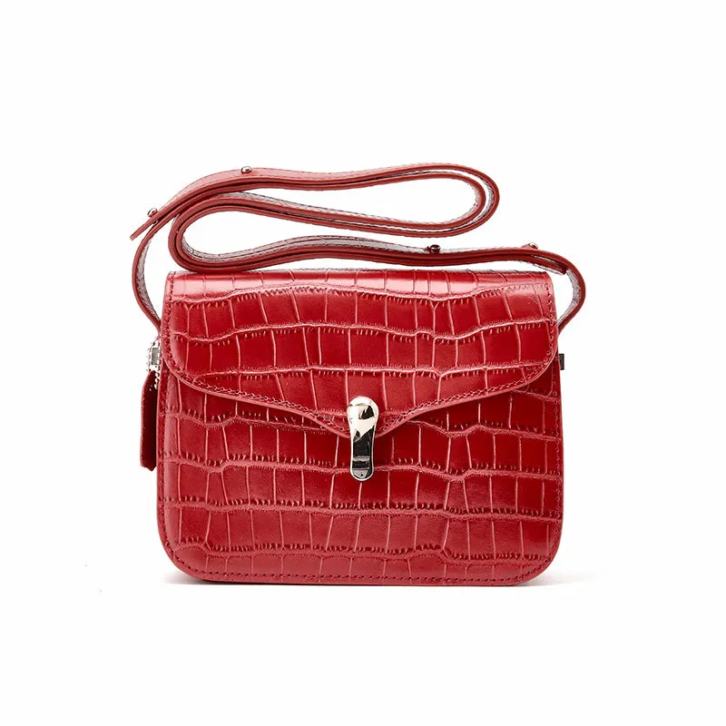 Cow Leather Shoulder Handbag for Women