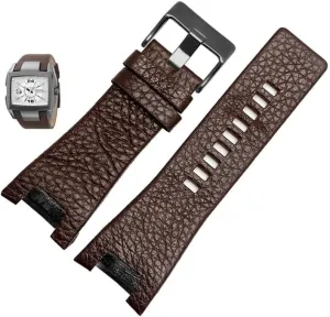 Cowhide Watch Strap For Diesel DZ1216 DZ1273 DZ4246 DZ4247 Mens Watchband Bracelet