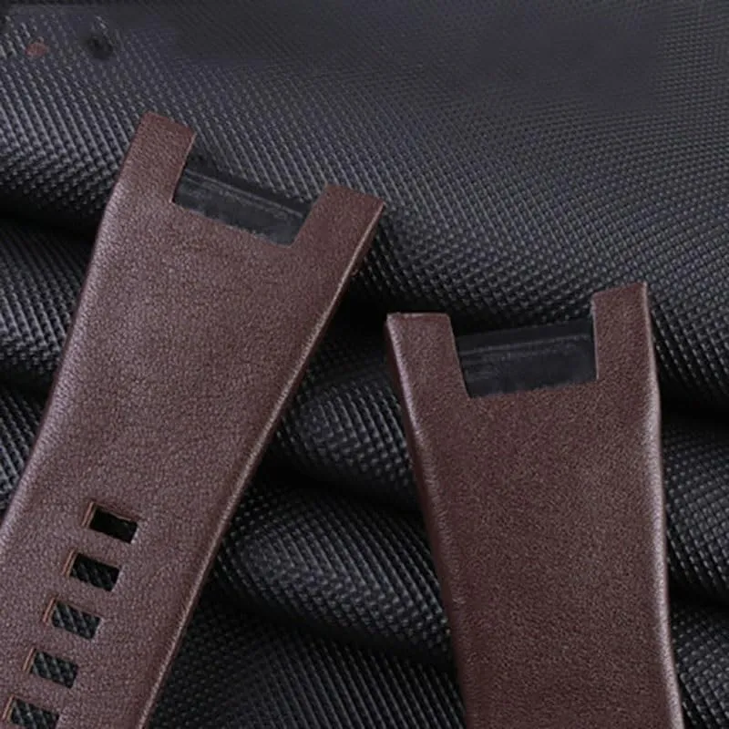 Cowhide Watch Strap For Diesel DZ1216 DZ1273 DZ4246 DZ4247 Mens Watchband Bracelet